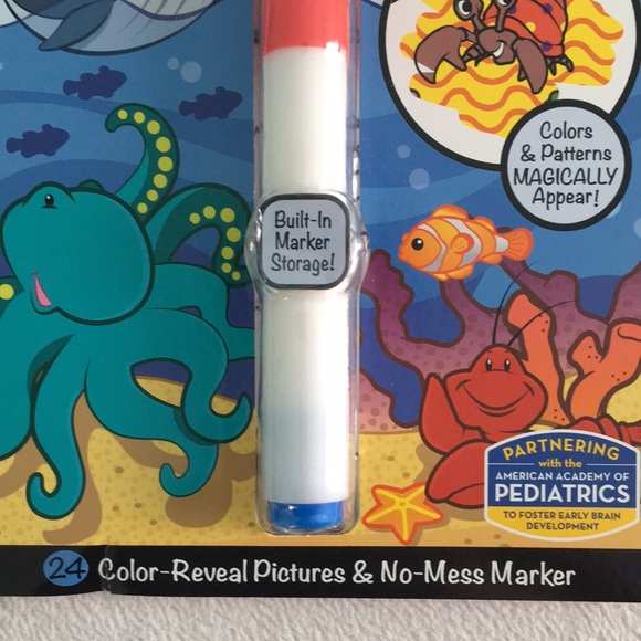 🐠 “Sea Life” Magic Marker and Coloring Pad by Melissa and Doug 🐋 - Picture 4 of 6